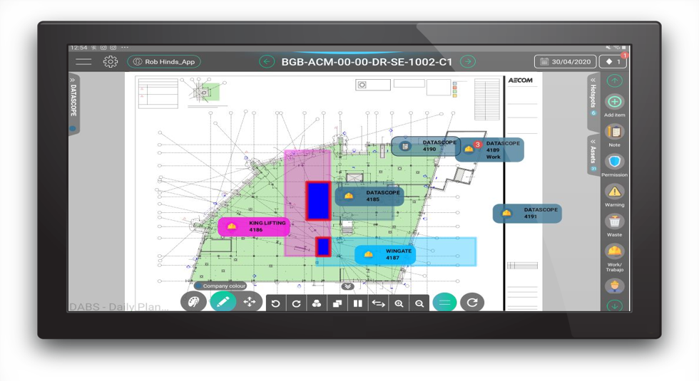 digital DABS - construction planning software