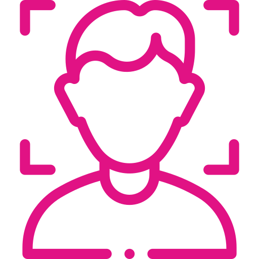 Facial recognition icon