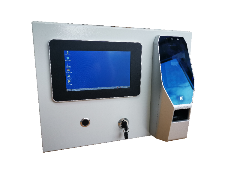 touch-free Facial Recognition & Thermal Screening Access Control for Covid