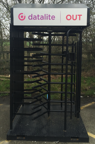turnstile for construction site
