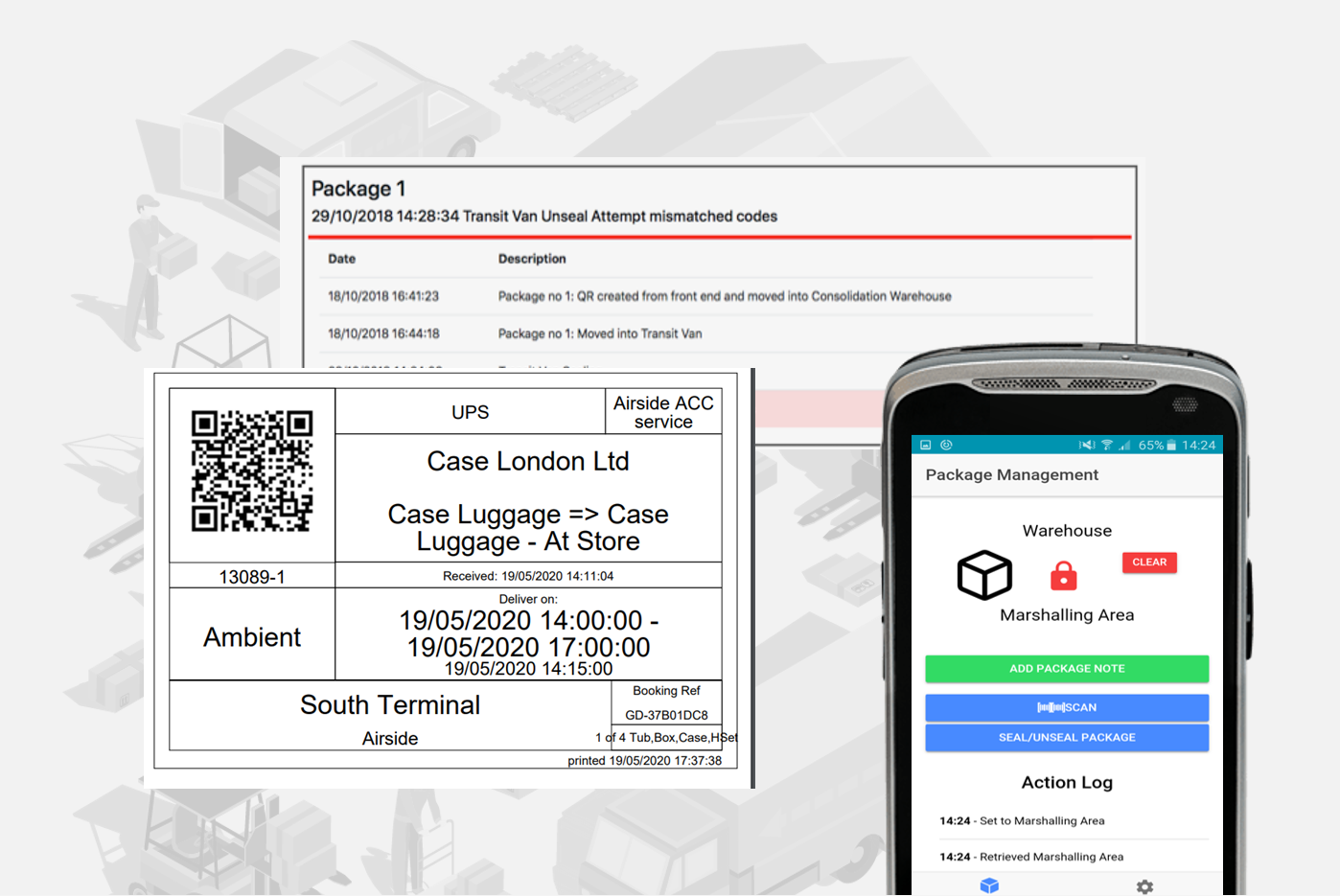 Logistics Tracking App