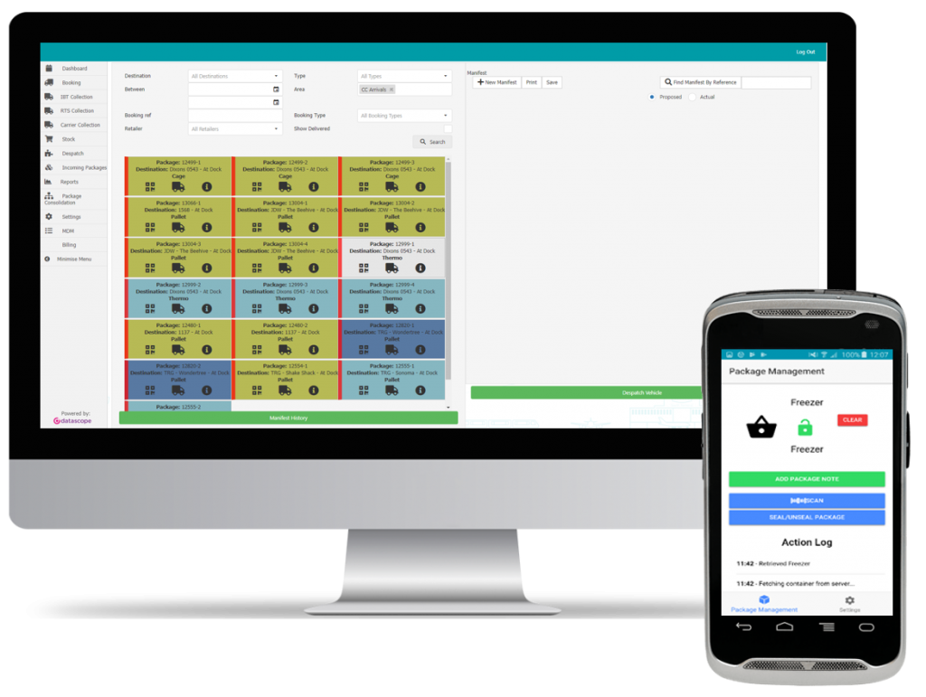 Datacope Logistics overview