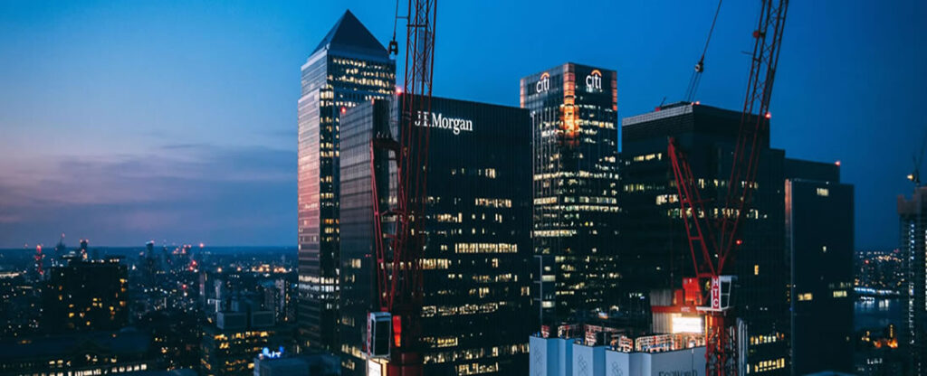 City of london Canary Wharf