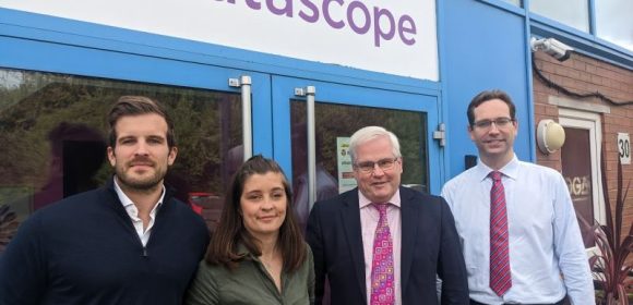 Local MP Mark Tami Visits DataScope Office Following Works on HS2