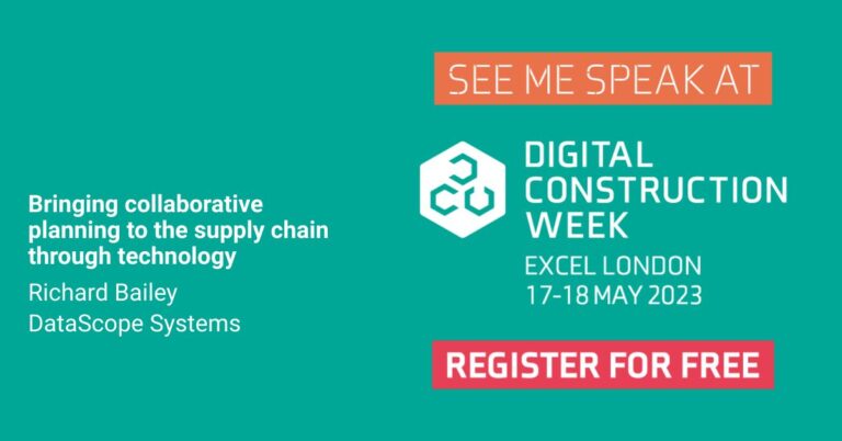 Richard Bailey at Digital Construction week