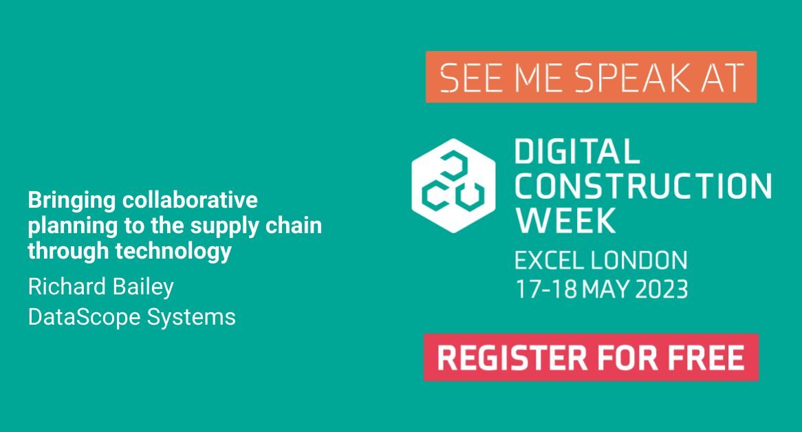 Richard Bailey at Digital Construction week